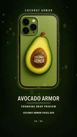 Avocado Armor campaign film poster