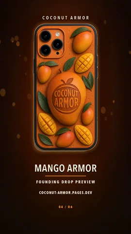 Mango Armor campaign film poster
