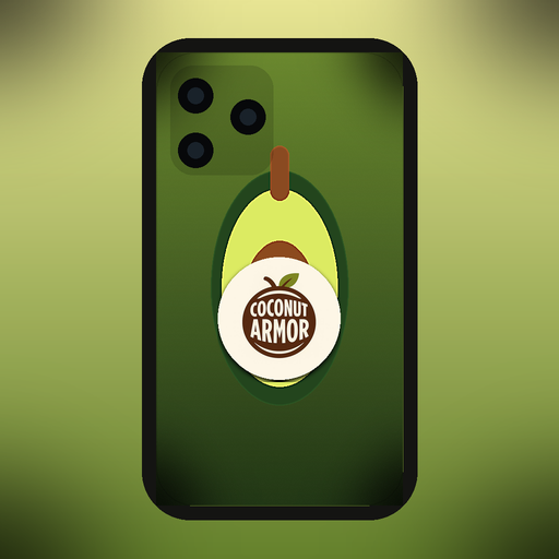 Coconut Armor Avocado Armor case